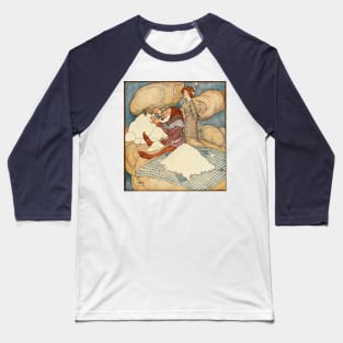 The Fairies who changed Places - Edmund Dulac Baseball T-Shirt